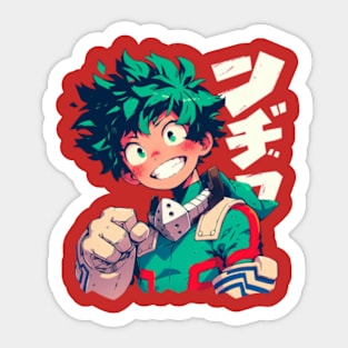 deku Sticker